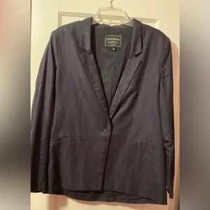 Lucky Brand Navy Blazer with Relaxed Fit